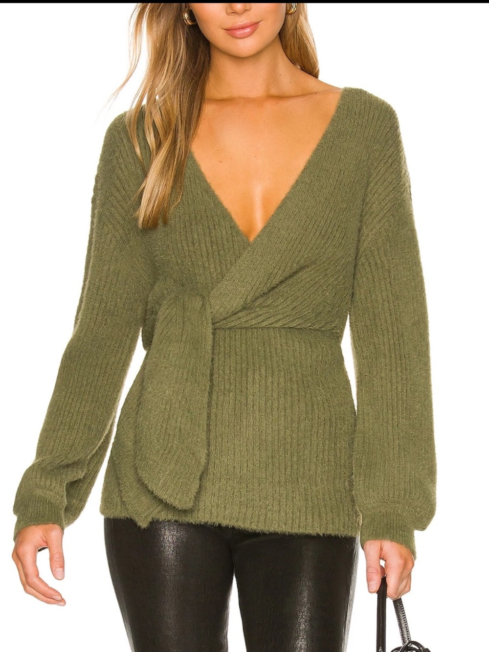 House of Harlow 1960 Wrap Sweater